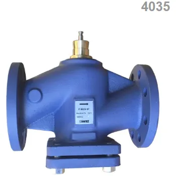 Ventil Herz Dvoucestný řídící ventil PN25 Dimenze: 40, KVS: 25, #F403545: Dvoucestný řídící ventil PN25