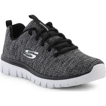 Pánská treková obuv Boty Skechers Graceful Twisted Fortune M 12614-BKW EU 37