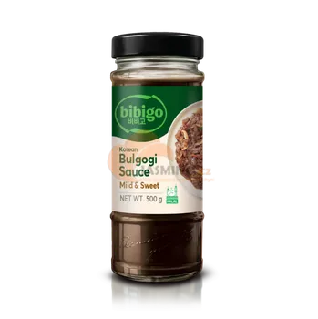 Omáčka BIBIGO Korejská omáčka Bulgogi jemná & sladká 500g