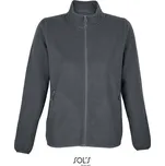 SOL's Collection Bunda Factor Women, fleecová, dámská COT25382423804-charcoal gr XL Šedá charcoal