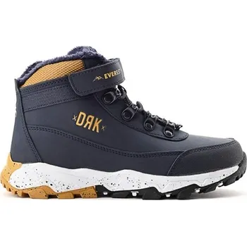 Chlapecké tenisky Dětská volnočasová obuv DRK EVEREST K 29 Tmavě modrá, Žlutá, Bílá