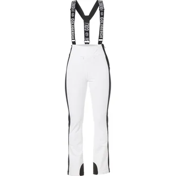 Cyklistické kalhoty Dámské lyžařské kalhoty Goldbergh High End Ski Pants White