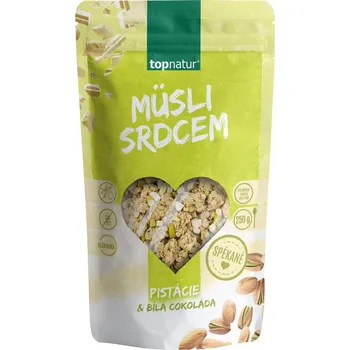 Topnatur Müsli Pistácie & bílá čokoláda 250 g