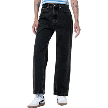 Dámské džíny kalhoty dámské (jeans) SANTA CRUZ - Classic Baggy - Black Wash - 12