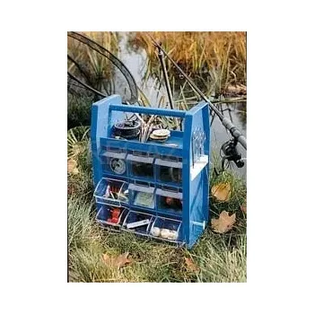 Dílenský regál Příruční kufřík s výklopnými nádobami