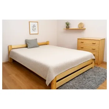 Postel Postel Halle 180x200 cm masiv + matrace Diana 10 cm + rošt ZDARMA