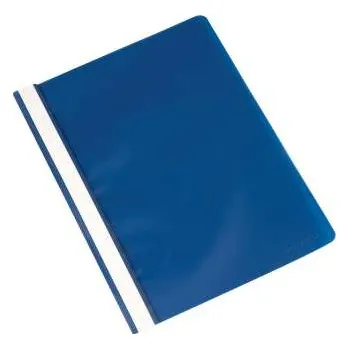 Plastové rychlovazače Q-Connect - A4, modré, 25 ks