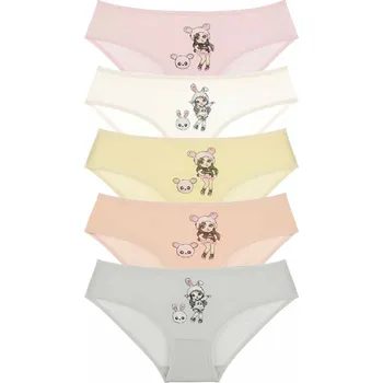 Dětské kalhotky, dívčí střih, bavlna, velikost 122