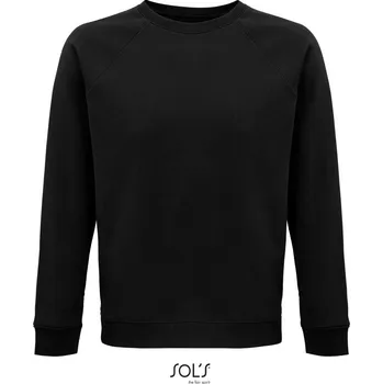 pracovní mikina SOL's Collection Mikina Space, raglánová, unisex COT25356700203-black L Černá