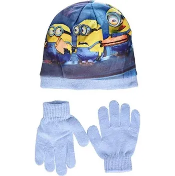 Čepice Zimní Čepice Sun City s rukavicemi 52 cm