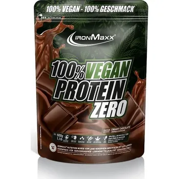 Protein IronMaxx 100% Vegan Protein Zero 500g krém sušenkový