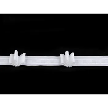 Záclonovka 3 skladová šíře 25 mm bílá 50 m