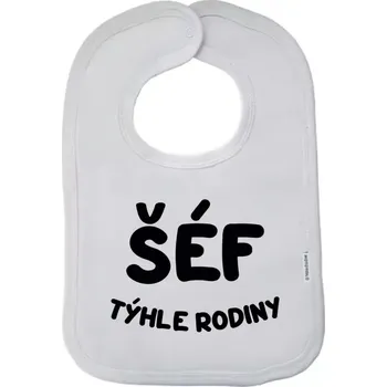 Bryndák Dětský bryndák New Baby Šéf týhle rodiny