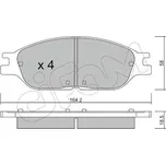 Sada brzdových destiček, kotoučová brzda CIFAM 822-682-0