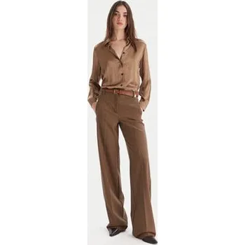 Marella Košile Matita 2525116091 Béžová Regular Fit 46