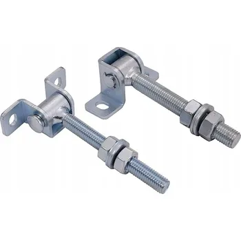 pant NASTAVITELNÝ ZÁVĚS K PŘIŠROUBOVÁNÍ PRO BRÁNY VRÁTKA M16 L130 OVÁLNÝ OTVOR