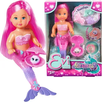 Panenka Simba Panenka Evi Love Perlová Mořská panna Mermaid Pearl + doplňky