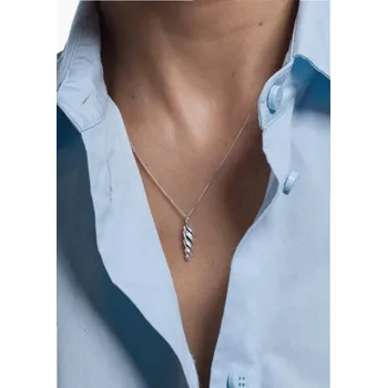 Náhrdelník NO MORE SEA HORN NECKLACE SILVER