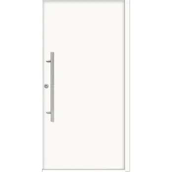 Vchodové dveře Hliníkovo-ocelové vchodové dveře bezpečnostní Apollon RC2 100 x 210 cm L bílé