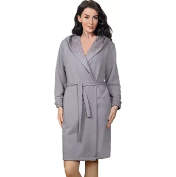 Dámský župan DÁMSKÝ ŽUPAN FR-380 DOROTA béžová 2XL