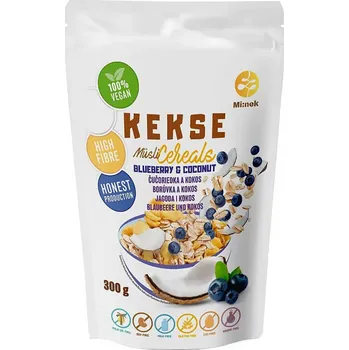 Kekse cereálie borůvka a kokos bezlepkové 300 g