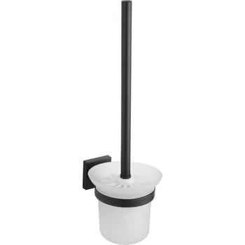 WC štětka Mexen Rufo toaletní kartáč, černý - 7050950-70 Nádoby na štětky do WC