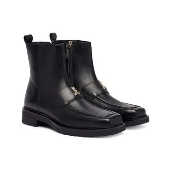 Dámské kozačky Polokozačky Patrizia Pepe 2Y0034 L048 Černá 36