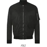 SOL's Collection Stylová Bunda Bomber Rebel, unisex COT25161600202-black M Černá