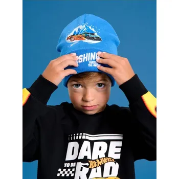 Čepice Sinsay - Čepice s vyšitým nápisem Hot Wheels - světle modrá - 014FU-50X - 014FU-50X-M