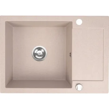 Granitový dřez Jednodřez Brenor Cordeo 70 granitový béžový