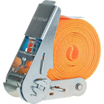 Upínací popruh Pás upínací jednodílný, s ráčnou, 25 mm × 4 m, 800 kg - GEKO