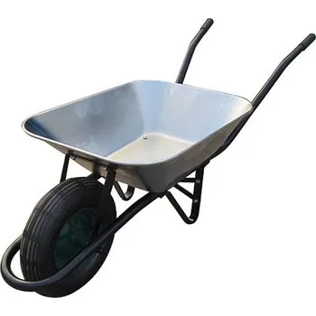 Kolečko STREND PRO Fúrik WBar.G, nafukovacie koleso, Zn, korba 60 lit. (demont)