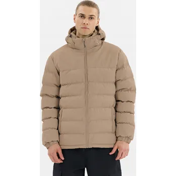 Pánská móda Zimní bunda prošívaná teplá pánská Whistler Carseno Puff Béžová L
