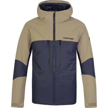 Pánská lyžařská bunda Hannah NIEL M Tmavě modrá, Béžová