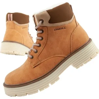 Dívčí sněhule Boty O'neill winter trappers dámské kotníkové boty zateplené módní hnědé dámské 41