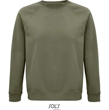 pracovní mikina SOL's Collection Mikina Space, raglánová, unisex COT25356755505-khaki 2XL Khaki