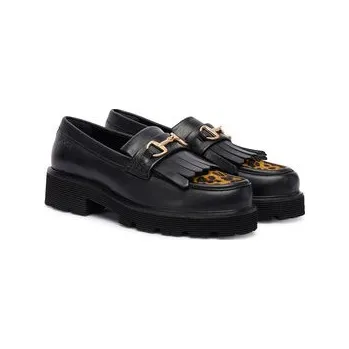 Pánské tenisky Loafersy JOOP! Leo Misto Mariana 4140008205 Černá 41