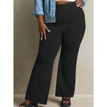 Oblečení a móda Sinsay - Zvonové kalhoty - černá - 512HO-99X - 512HO-99X-2XL