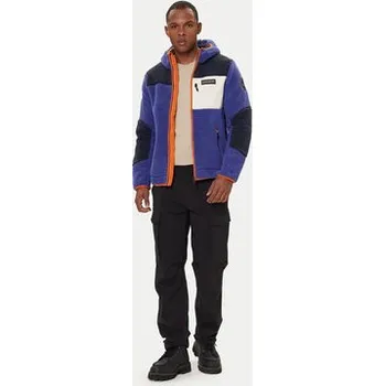 Pánská mikina Napapijri Fleecová mikina Yupik NP0A4GNS Tmavomodrá Regular Fit L