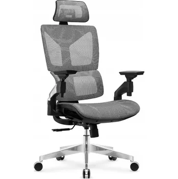 Herní křeslo Markadler Expert 8.5 látkové šedé