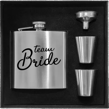 Placatka Placatka v krabičce Team bride - nápis