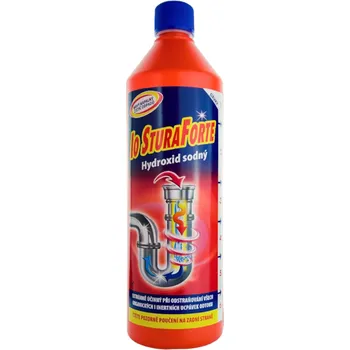 Čistič odpadu IO STURAFORTE 1l (tekutý Hydroxid sodný)
