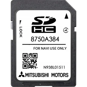 Zabezpečení domácnosti Mapa navigace Evropy Mitsubishi OUTLANDER PAJERO ASX LANCER SHOGUN SD karta