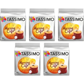 Jacobs Douwe Egberts Tassimo Morning Café 16 kusů karton 5 balení