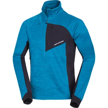 Pánská mikina Pánská funkční mikina Northfinder Juliste Velikost: XL / Barva: tmavě modrá