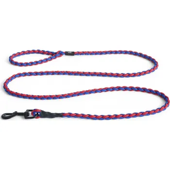 Vodítko pro psa HAY Vodítko pro psy Braided M/L Red Blue