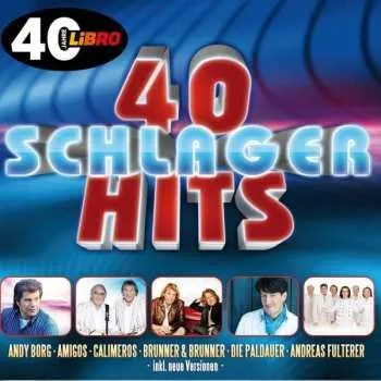 Zahraniční hudba 2CD Various: 40 Schlager Hits 2022