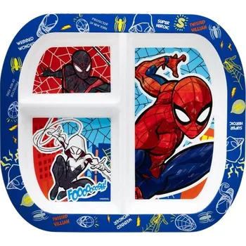 Talíř DĚLENÝ TALÍŘ SPIDERMAN Stor 83526 divaded plate Velikost: uni