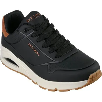 Pánská treková obuv Boty Skechers Uno Suited On Air M 183004-BLK EU 43