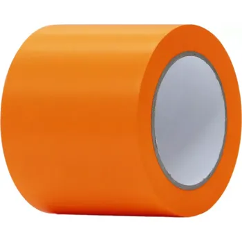 Výstražná páska Oranžová vyznačovací páska Standard - délka 33 m, šířka 10 cm
